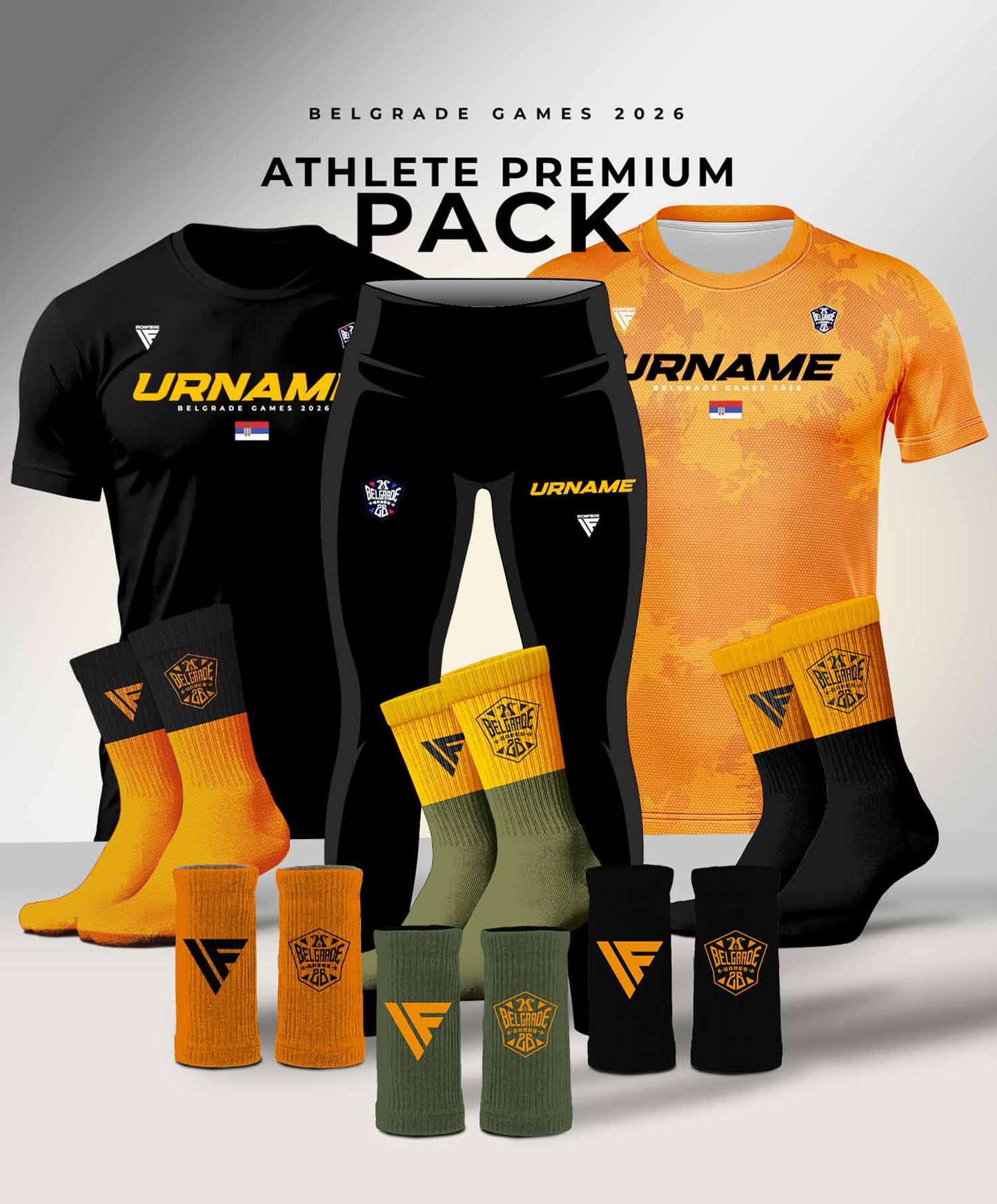 Women Leggings Edition - The Belgrade Games Athlete Premium Pack