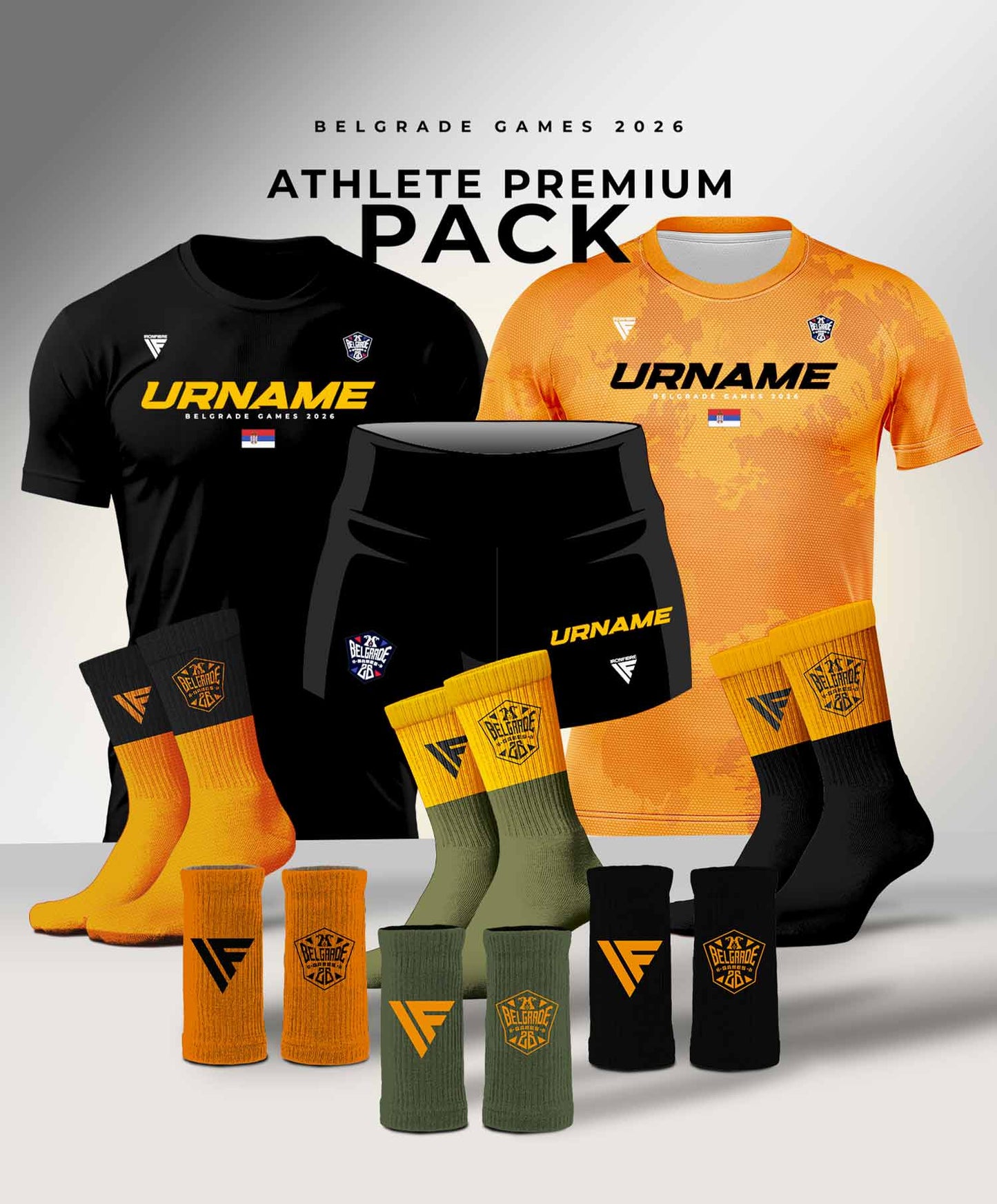 Women Shorts Edition - The Belgrade Games Athlete Premium Pack